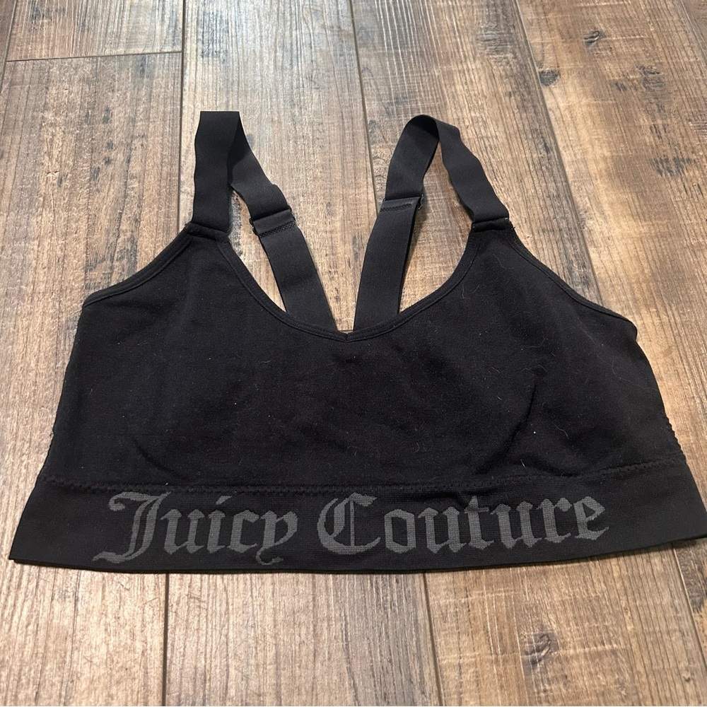 Juicy Couture Black Sports Bra‎